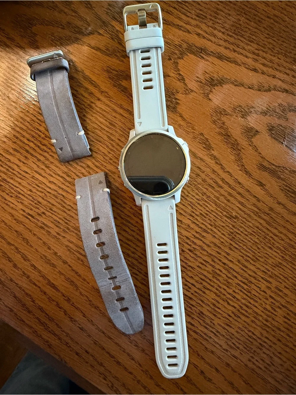 garmin smartwatch white